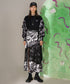 Butterfly Layered Mesh Skirt
